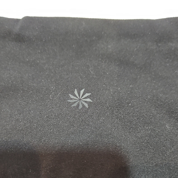 Athleta Rise Up Rib 7/8 Tight Leggings in Black - Size S - Picture 7 of 7